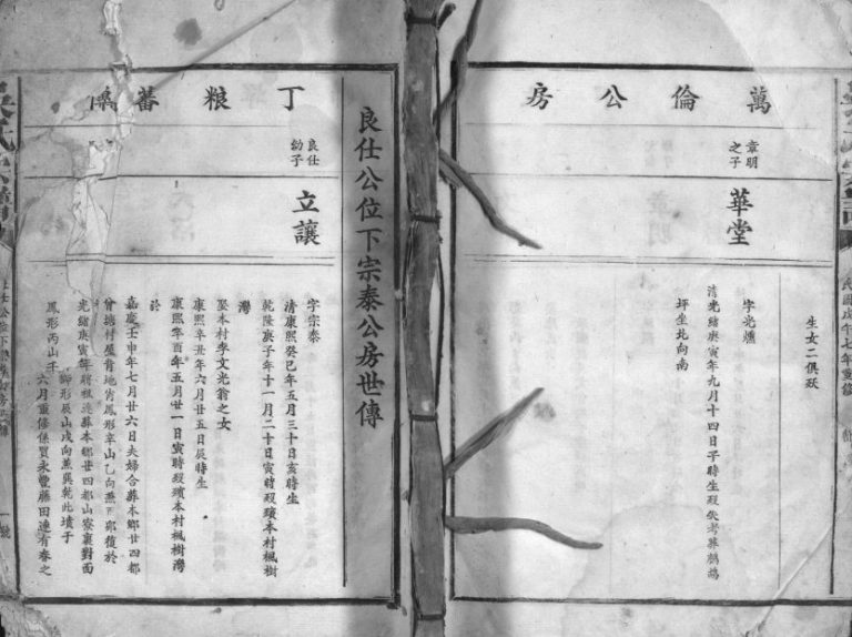 1918年修吴氏宗谱[残卷]江西南丰 宁都 福建建宁 浙江常山吴姓电子版族谱下载