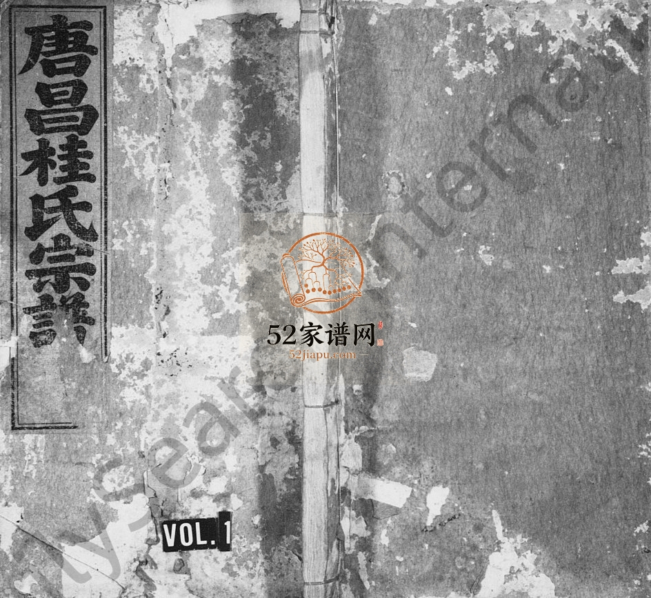 1839年修唐昌桂氏宗谱[4卷首末各1卷]浙江临安 昌化树德堂桂姓电子版族谱下载