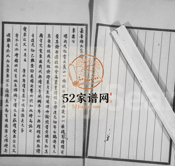 1849年修嘉善徐氏家谱 浙江徐姓电子版族谱下载