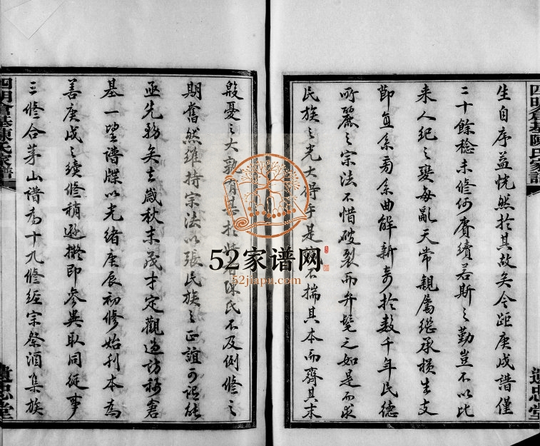 1934年修四明仓基陈氏家谱[33卷附旌忠录]浙江鄞州区遗忠堂陈姓电子版族谱下载