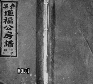 1936年修壶溪吕道福公房谱[4卷]浙江缙云吕姓电子版族谱下载