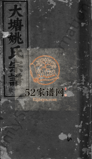1892年修大塘姚氏宗谱[5卷]浙江东阳姚姓电子版族谱下载