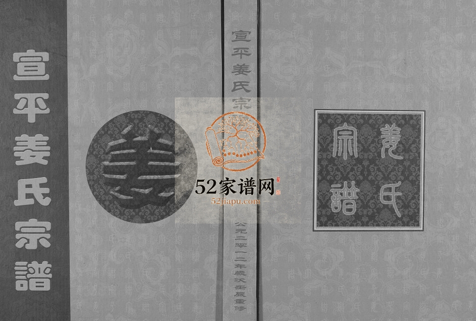 2012年修天水郡宣平姜氏宗谱[不分卷]浙江武义姜姓电子版族谱下载