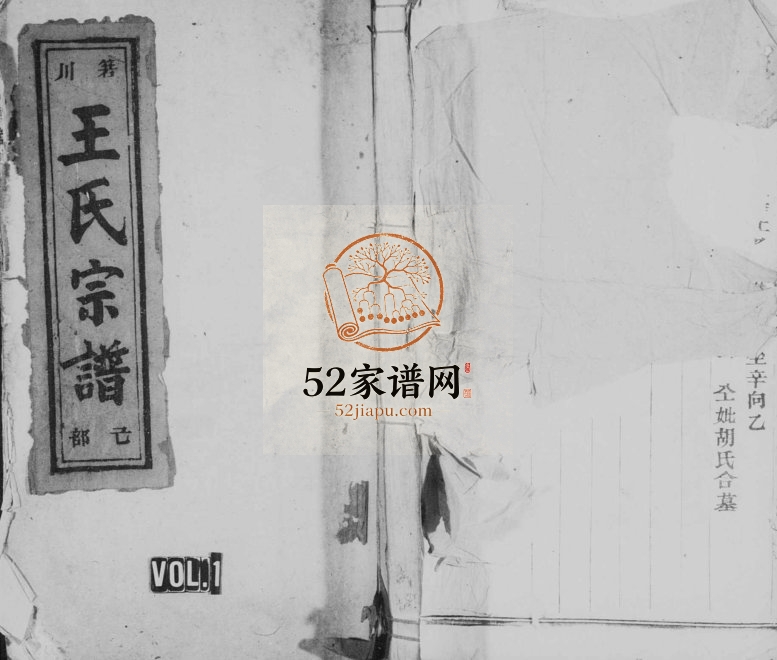 1935年修太原箬川王氏宗谱[9卷]浙江缙云王姓电子版族谱下载