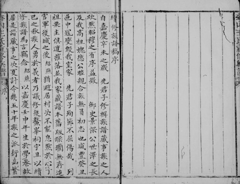 1858年奎山王氏续修族谱[3卷]福建仙游王姓电子版家谱下载