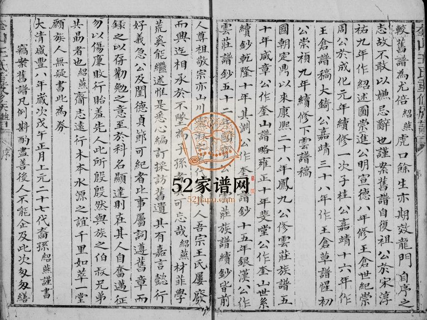 1858年奎山王氏续修族谱[3卷]福建仙游王姓电子版家谱下载