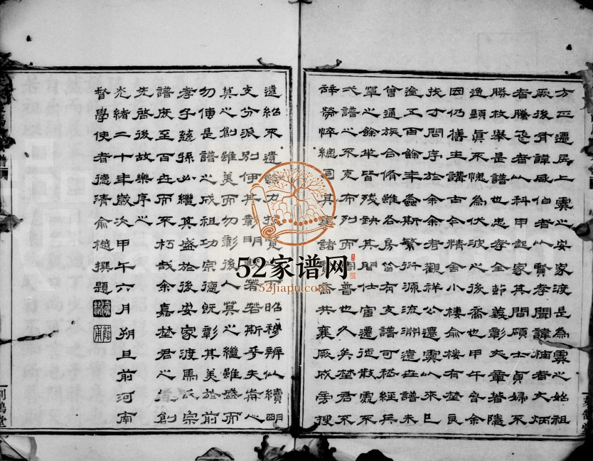 1894年修安家渡马氏宗谱 浙江上虞刻鹄堂马姓电子版族谱下载