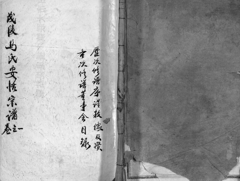 1917年修安恬马氏宗谱[26卷]浙江东阳马姓电子版族谱下载