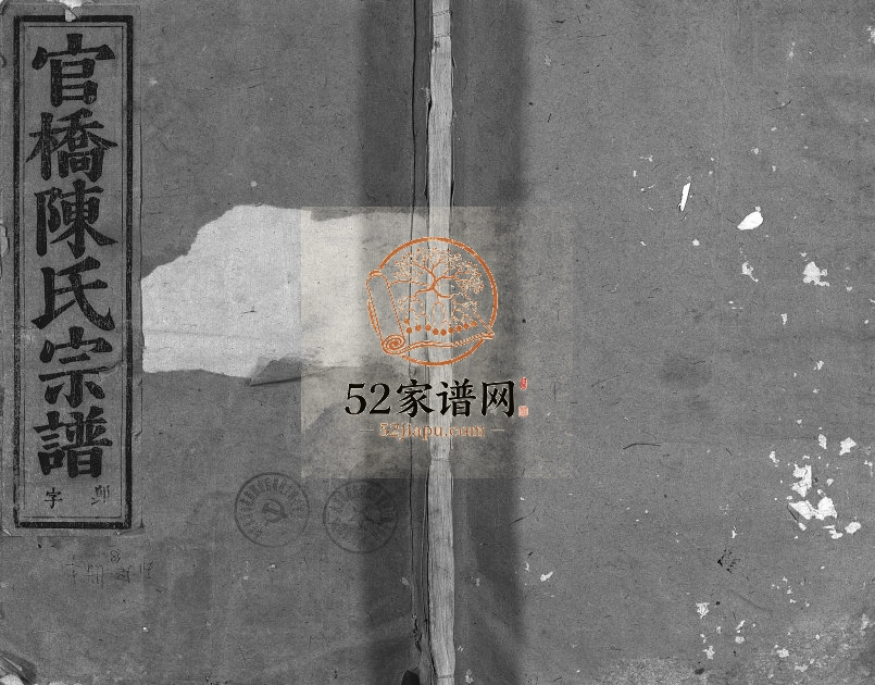1946年十六修官桥陈氏宗谱[38卷]浙江东阳陈姓电子版族谱下载