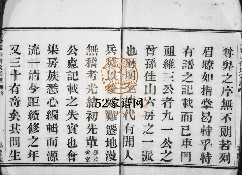 1913年修暨阳家山何氏宗谱[4卷]浙江柯桥福庆堂何姓电子版族谱下载