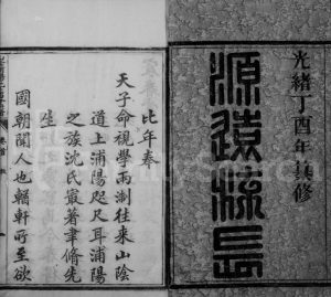 1897年修山阴浦阳沈氏西分宗谱[12卷首2卷]浙江浦江沈姓电子版族谱下载
