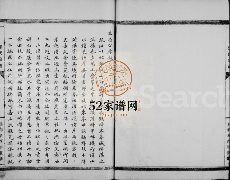 1981年修屿根张氏宗谱 浙江永嘉张姓电子版族谱下载