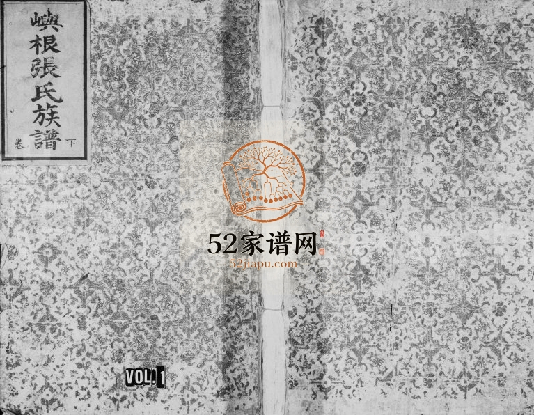 1856年修屿根张氏族谱 浙江永嘉张姓电子版家谱下载