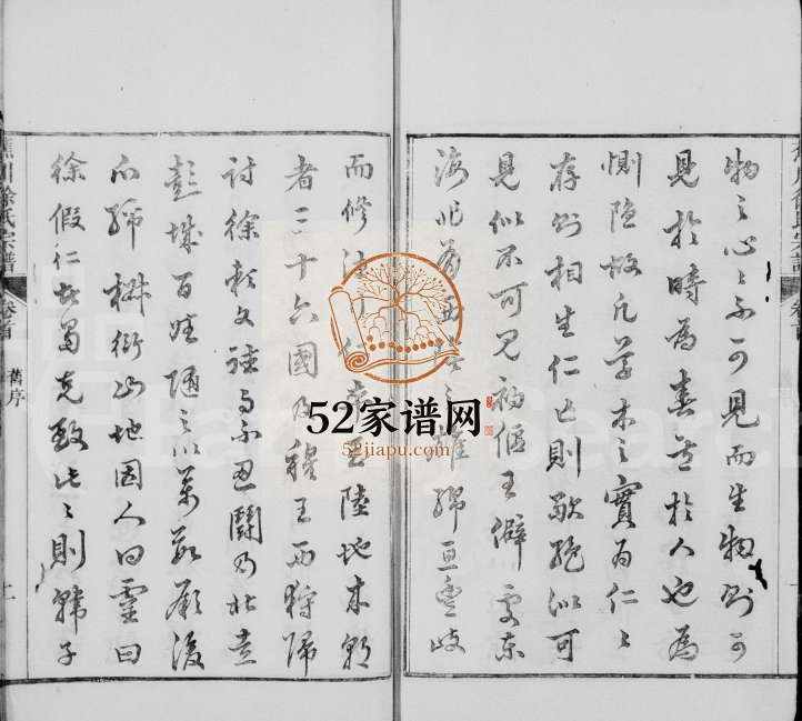 1925年重修平昌徐氏宗谱[3卷首1卷]浙江遂昌徐姓电子版族谱下载