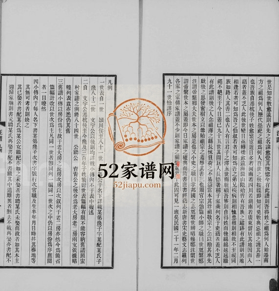1932年修平阳汪氏迁杭支谱[6卷首1卷]浙江杭县汪姓电子版族谱下载