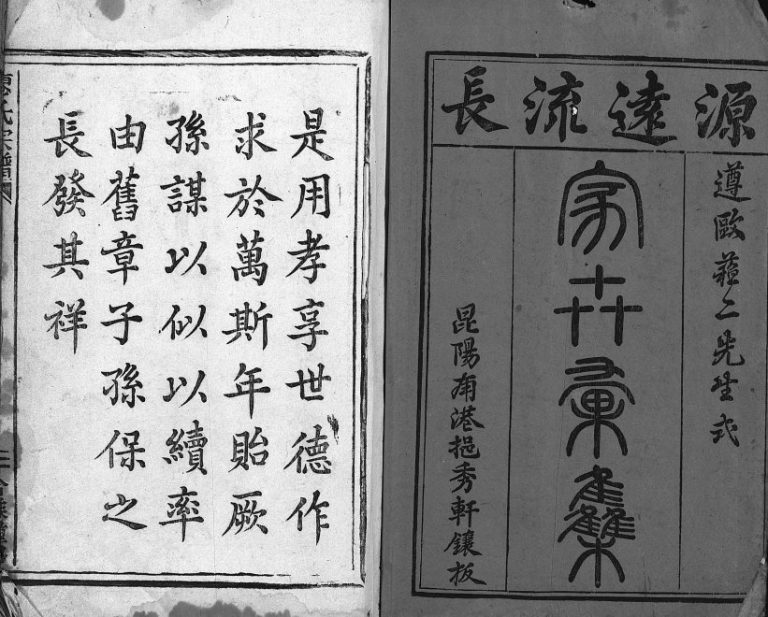 1917年重修廖氏宗谱[不分卷]浙江平阳廖姓电子版族谱下载