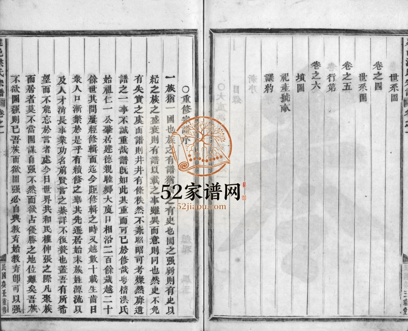 1913年重修建邑洪氏宗谱[6卷]浙江建德三瑞堂洪姓电子版族谱下载