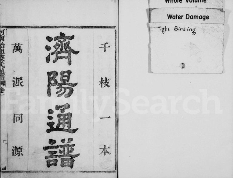 1920年初修德清蔡氏宗谱[12卷]浙江蔡姓电子版族谱下载
