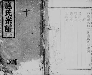 1819年修应氏宗谱[残卷]浙江缙云应姓电子版族谱下载