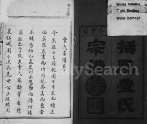 1896年重修括阳丰氏宗谱[8卷含首末各1卷]浙江遂昌丰姓电子版族谱下载