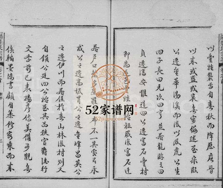 1896年重修括阳丰氏宗谱[8卷含首末各1卷]浙江遂昌丰姓电子版族谱下载