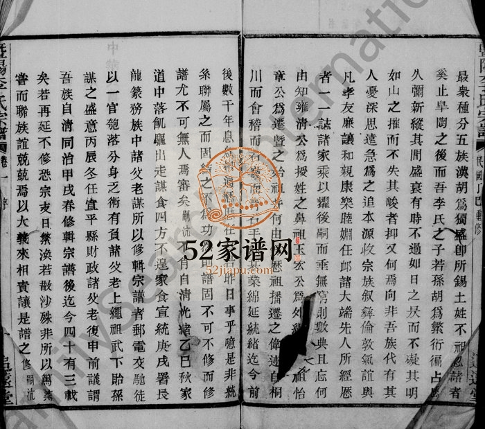 1917年修暨阳李氏宗谱[4卷]浙江诸暨追远堂李姓电子版族谱下载