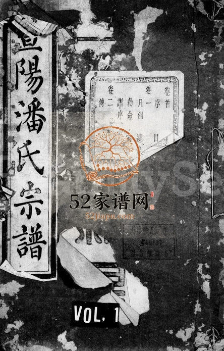1881年修暨阳潘氏宗谱[12卷末1卷]浙江诸暨司谏堂潘姓电子版族谱下载