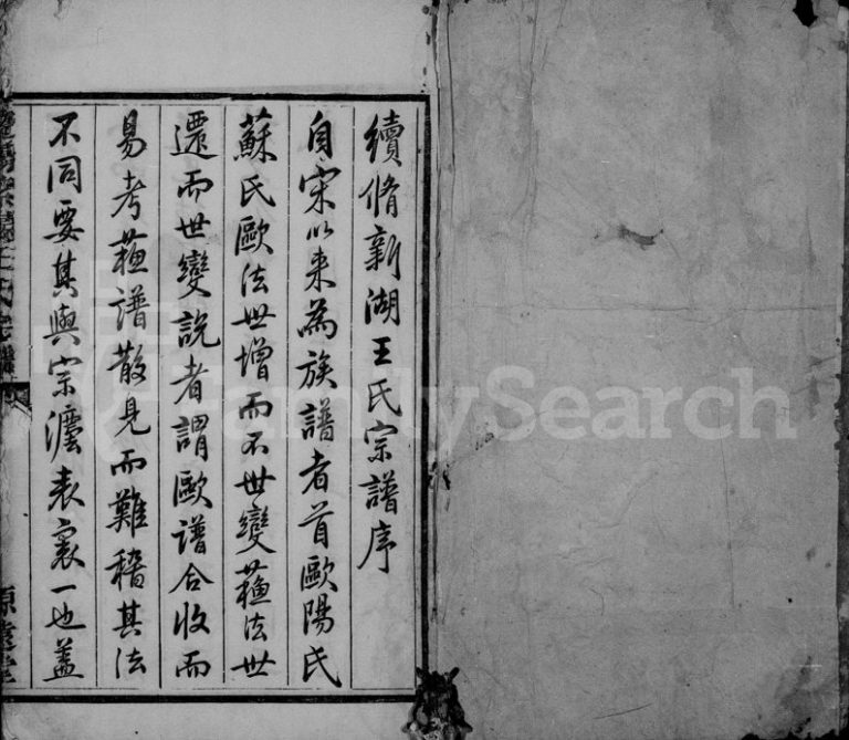 1798年修暨阳紫岩新湖王氏宗谱[不分卷]浙江诸暨源远堂王姓电子版族谱下载