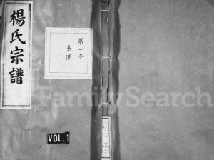 1947年续修暨阳蕾山杨氏宗谱[40卷]浙江诸暨惇伦堂杨姓电子版族谱下载