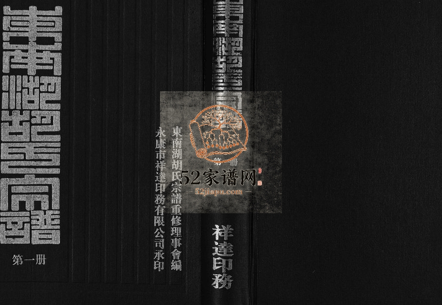2002年重修东南湖胡氏宗谱 浙江东阳胡姓电子版族谱下载