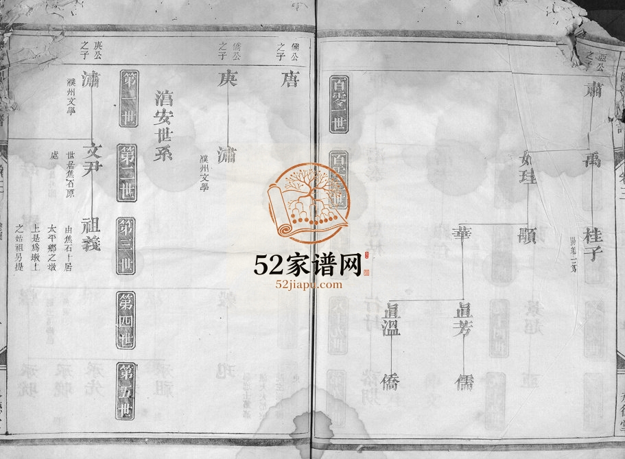 1881年修东陵邵氏宗谱[4卷]浙江兰溪 淳安邵姓电子版族谱下载