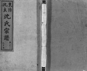 1948年重修东阳沈良沈氏宗谱[22卷]浙江沈姓电子版族谱下载