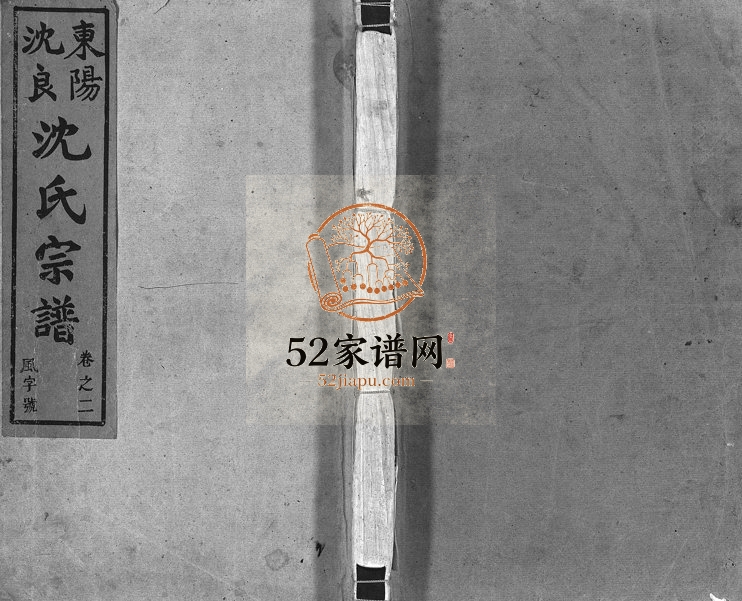 1948年重修东阳沈良沈氏宗谱[22卷]浙江沈姓电子版族谱下载