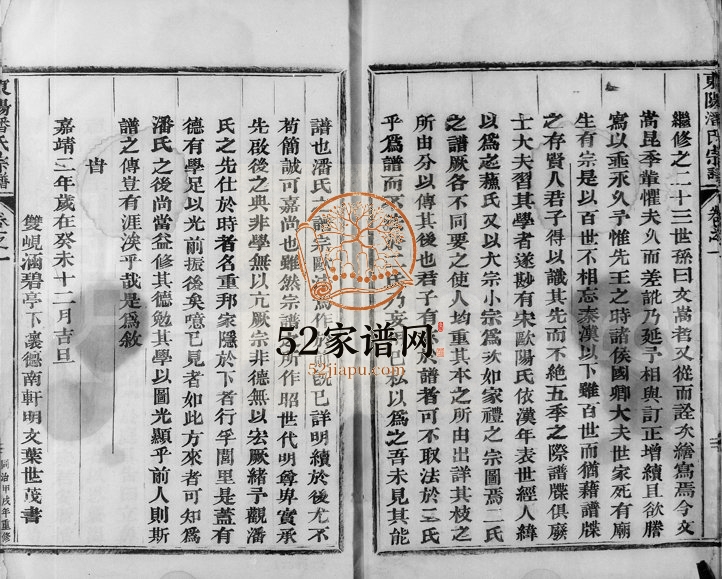 1874年修东阳潘氏宗谱[8卷]浙江潘姓电子版族谱下载