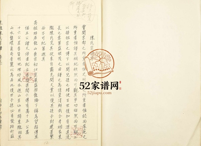 2003年续修东陇陈氏宗谱 浙江永康陈姓电子版族谱下载