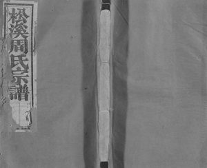 1937年修松溪周氏宗谱[13卷首1卷末1卷]浙江龙泉 淳安周姓电子版族谱下载