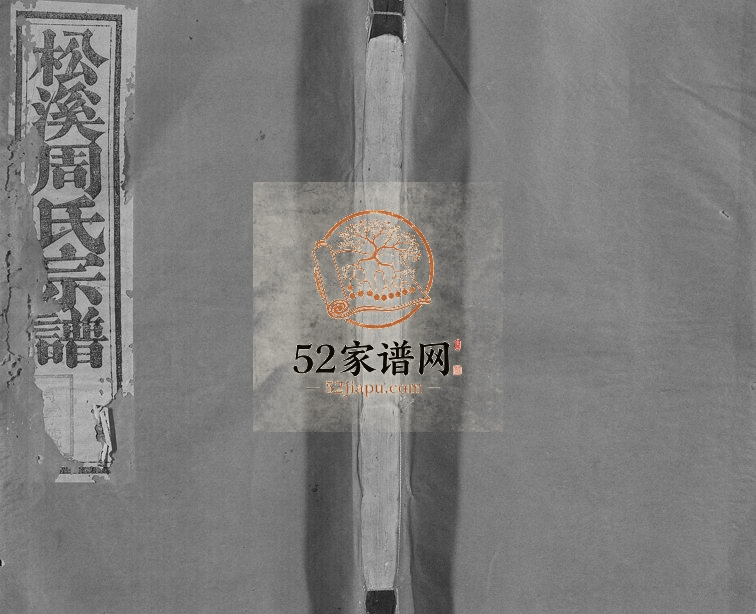 1937年修松溪周氏宗谱[13卷首1卷末1卷]浙江龙泉 淳安周姓电子版族谱下载