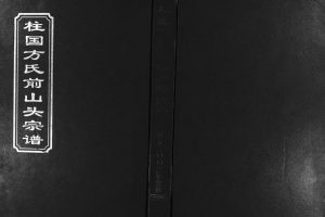 2002年修柱国方氏前山头宗谱[不分卷]浙江永康方姓电子版族谱下载