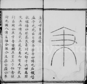 1916年修栝松黉源孟氏宗谱[13卷]浙江松阳 遂昌孟姓电子版族谱下载