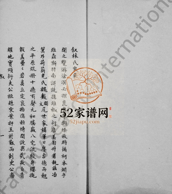 1790年修桃源林氏家乘 浙江鄞县 镇海林姓电子版族谱下载
