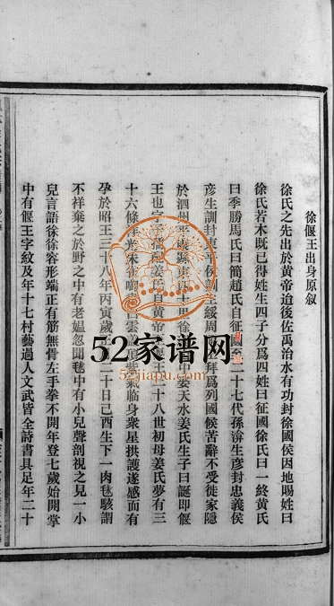 1994年修枫林徐氏宗谱[不分卷]浙江永嘉徐姓电子版族谱下载