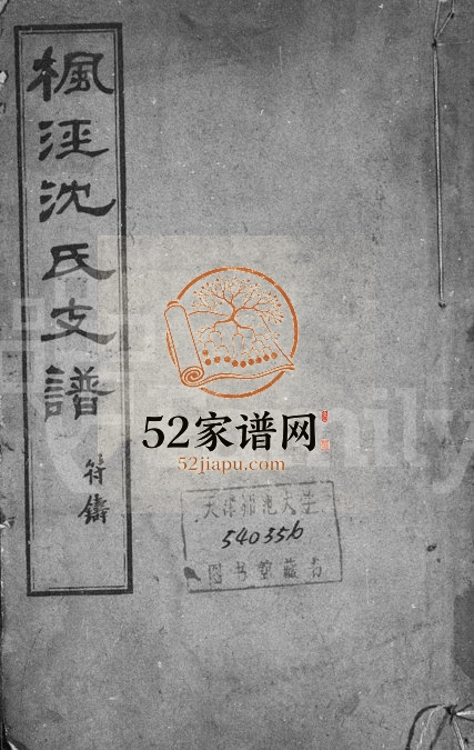 1925年修枫泾沈氏支谱[3卷]浙江嘉善 金山沈姓电子版族谱下载