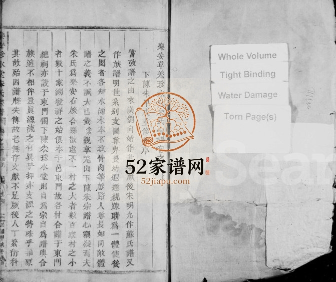 1934年修乐安朱氏宗谱[9卷]浙江仙居乐安珍水堂朱姓电子版族谱下载
