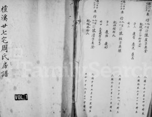 1950年修欓溪廿七宅周氏房谱 浙江永嘉周姓电子版族谱下载