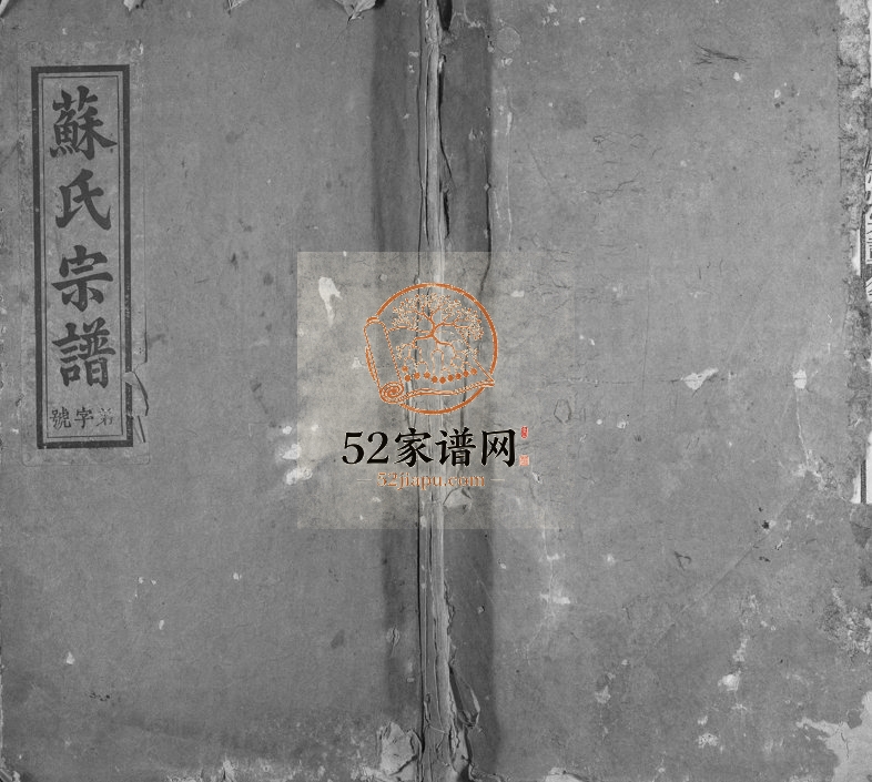 1908年修武功苏氏宗谱[5卷首末各1卷]浙江兰溪同文堂苏姓电子版族谱下载