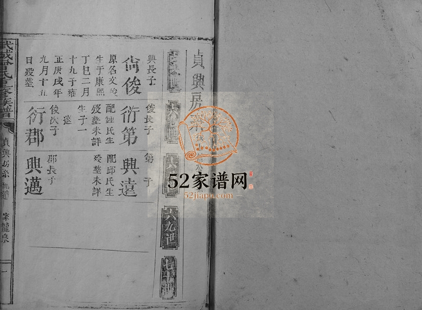 武城曾氏重修族谱[不分卷]浙江龙泉曾姓电子版家谱下载