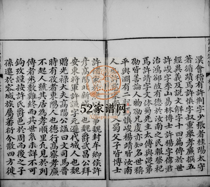 1760年修武林城东许氏宗谱[10卷]浙江杭州许姓电子版族谱下载