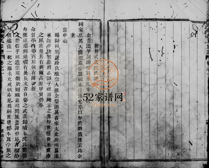 1925年重修武义沈氏宗谱[5卷]浙江沈姓电子版族谱下载