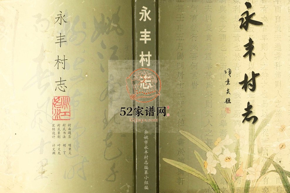 2002年修永丰村志 浙江宁波电子版族谱下载