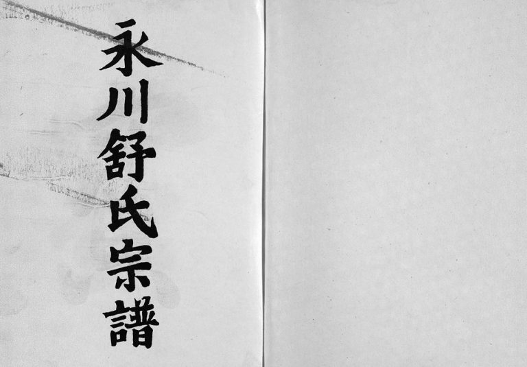 1996年修永川舒氏宗谱[4篇勘误补缺本1卷]浙江永康 缙云舒姓电子版族谱下载
